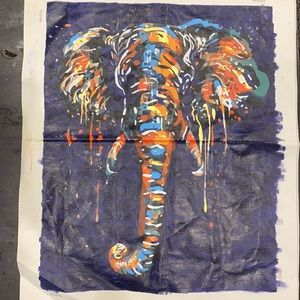Elephant painting